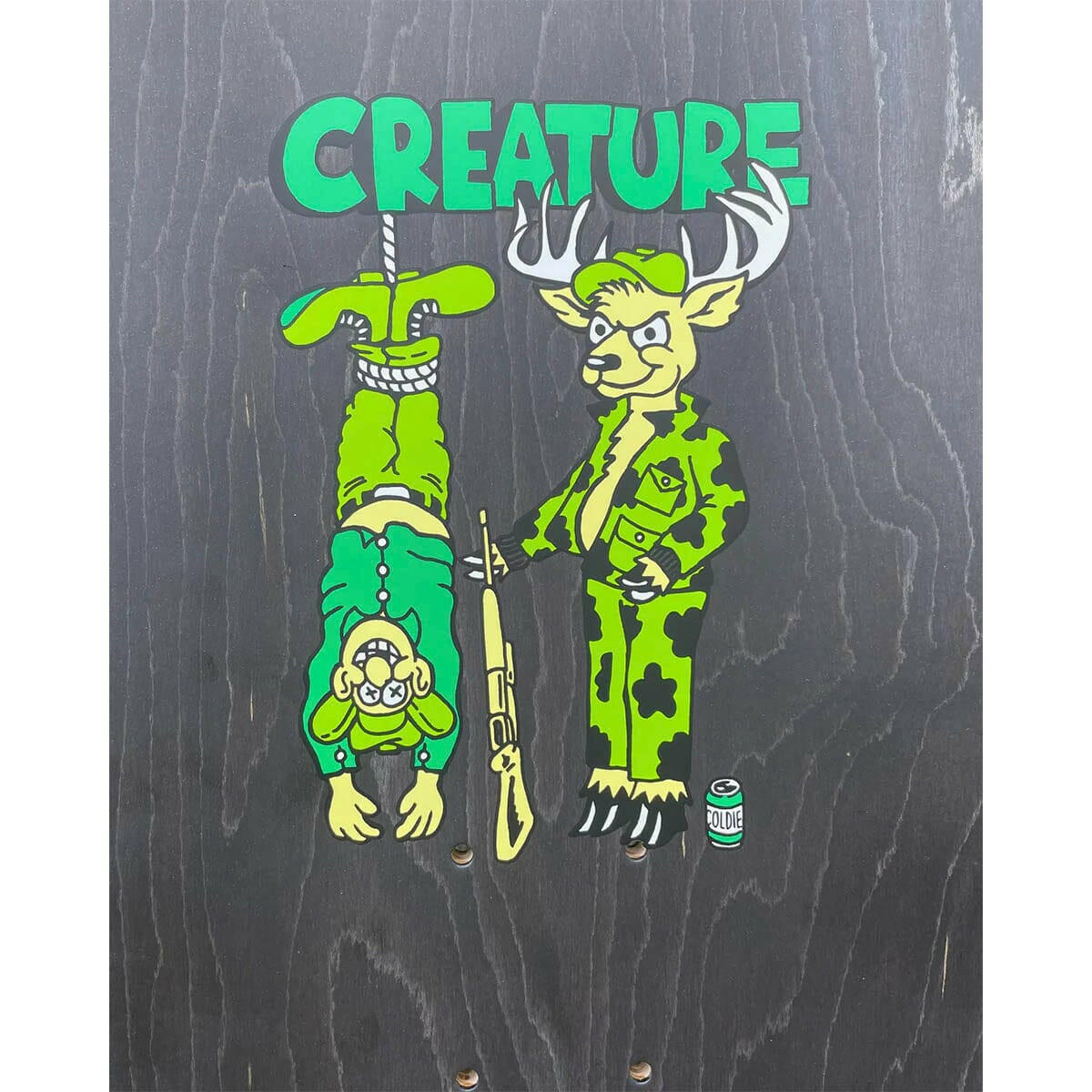 Creature - Kevin Baekkel Big Game 8.53 Skateboard Deck.