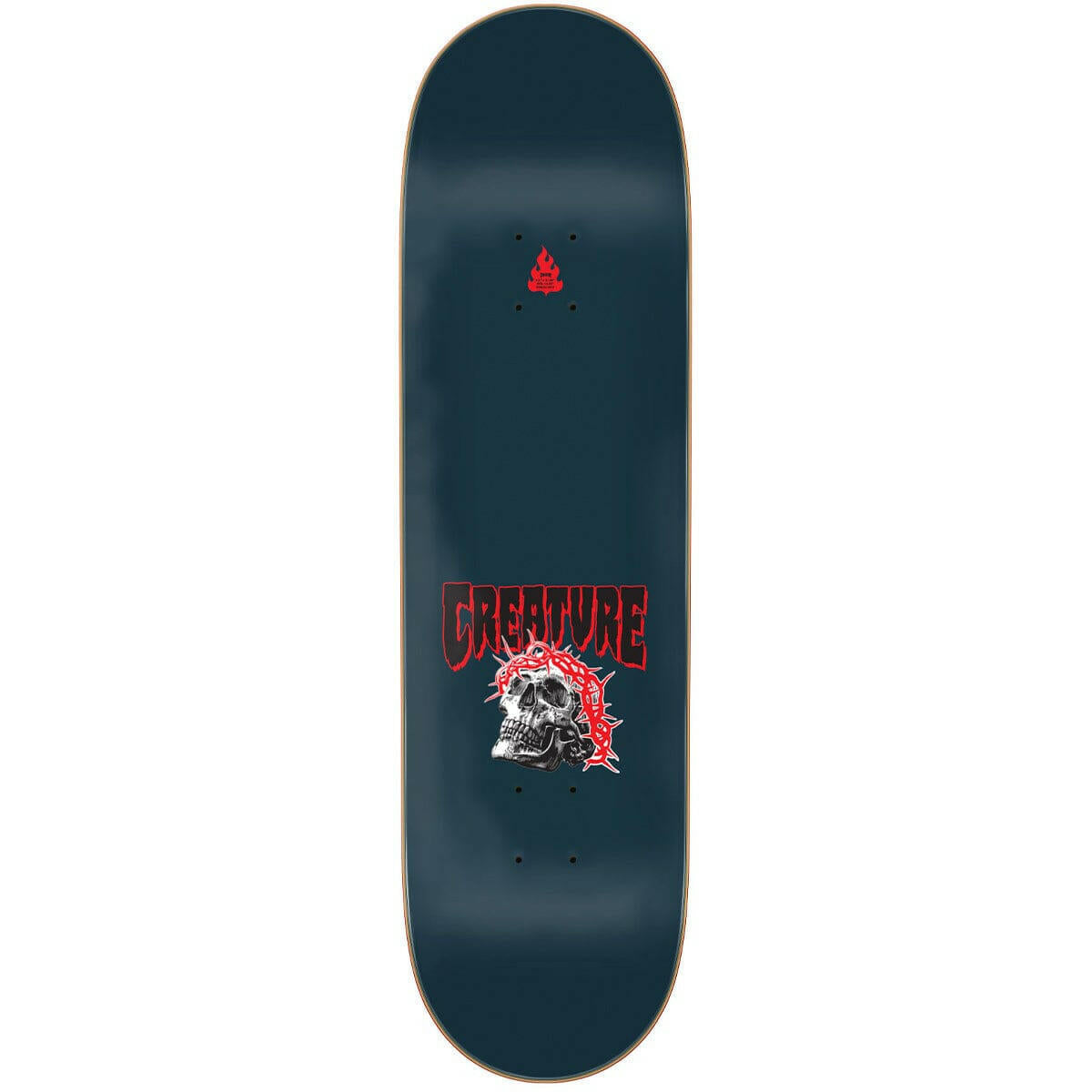 Creature - Kevin Baekkel Metal XX 8.51 Skateboard Deck.