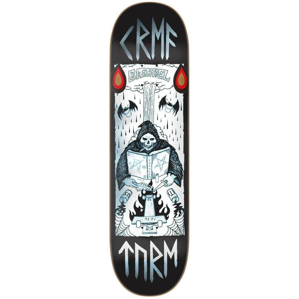 Creature - Kevin Baekkel Two Moons Too 8.6 Skateboard Deck.