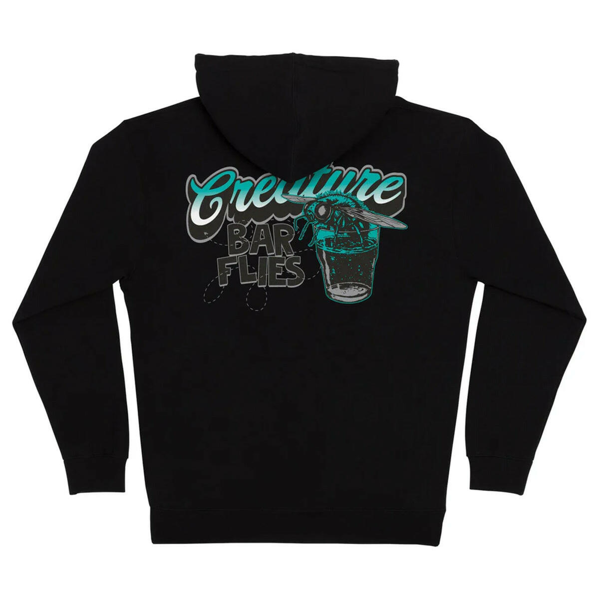 Creature - Barfly Zip Hoodie Black.