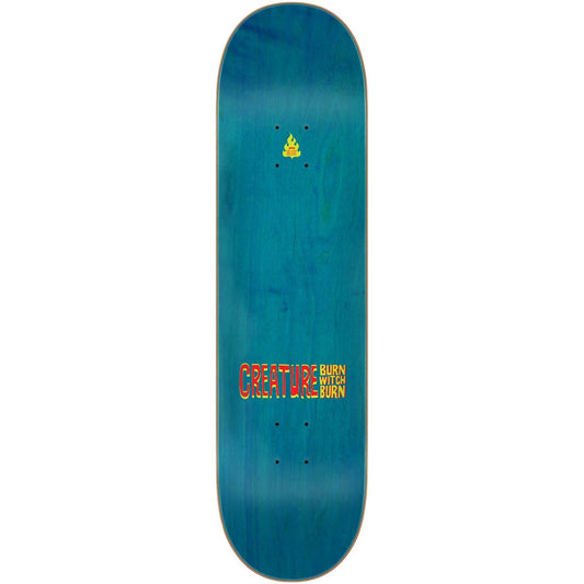 Creature Burn Witch Burn 8.25 Skateboard Deck Top