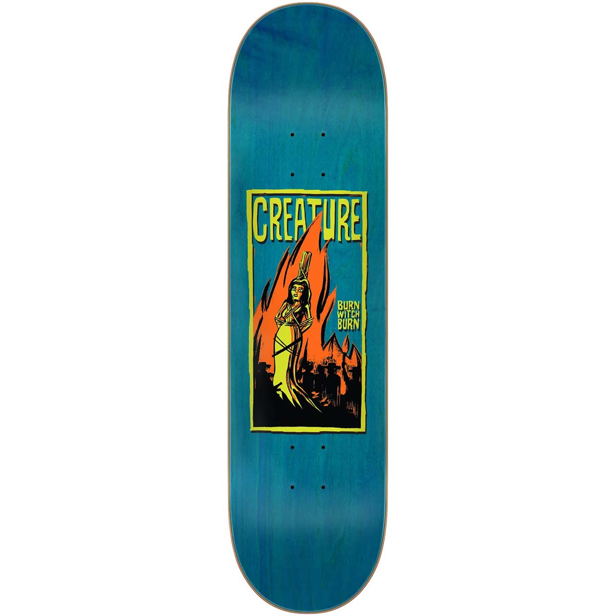 Creature Burn Witch Burn 8.25 Skateboard Deck