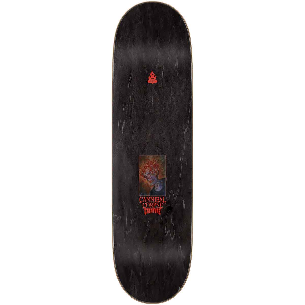 Creature Cannibal Corpse Skull & Blood 8.53 Skateboard Deck Top