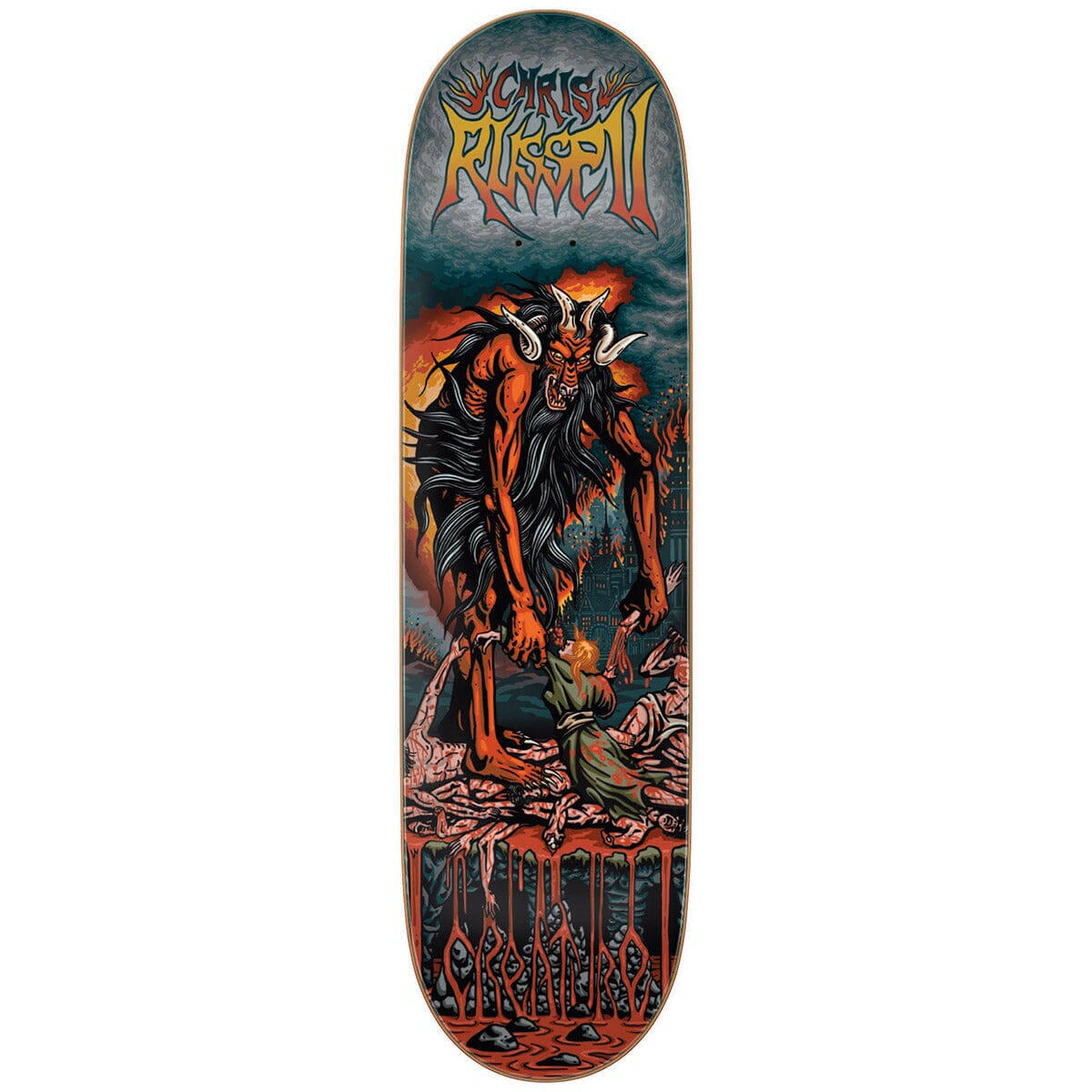 Creature - Chris Russell Beastial 8.6 Skateboard Deck.