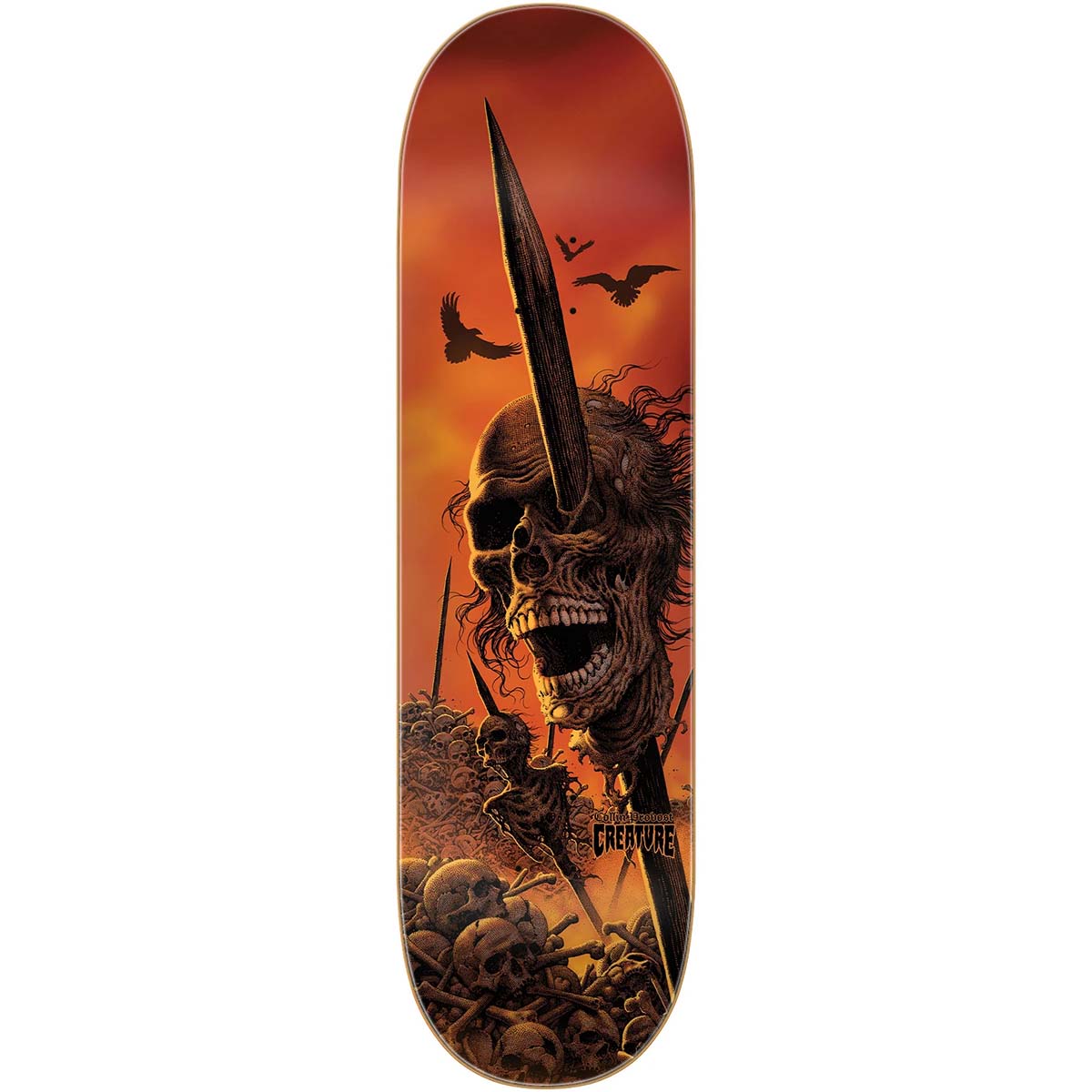 Creature Collin Provost Wasted 8.75 Skateboard Deck