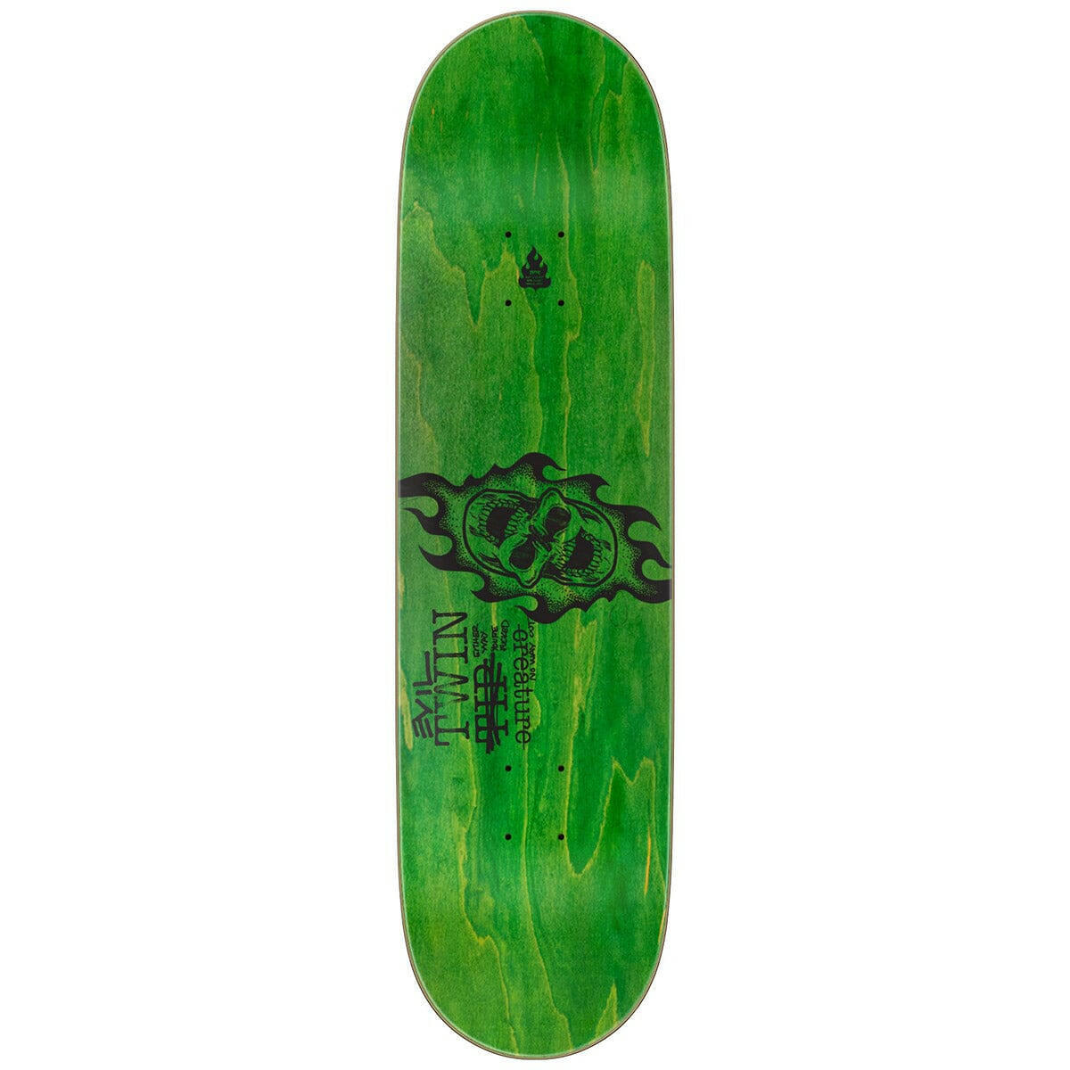 Creature - Evil Twins 8.4 Skateboard Deck.