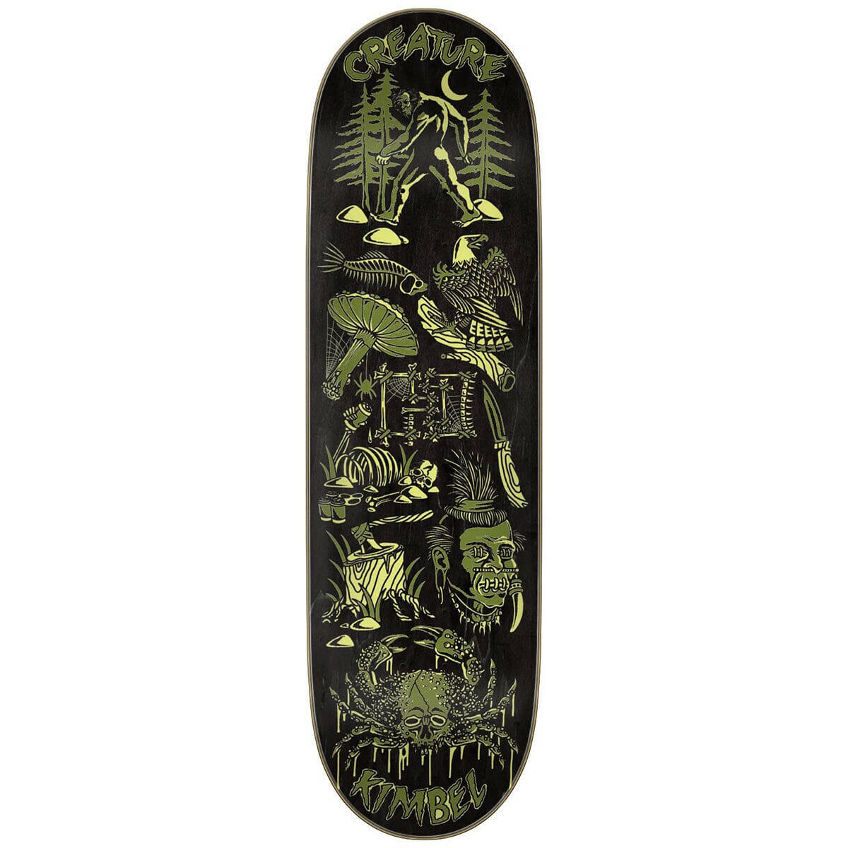 Creature - Willis Kimbel Fiend Flash VX 9.0 Skateboard Deck.