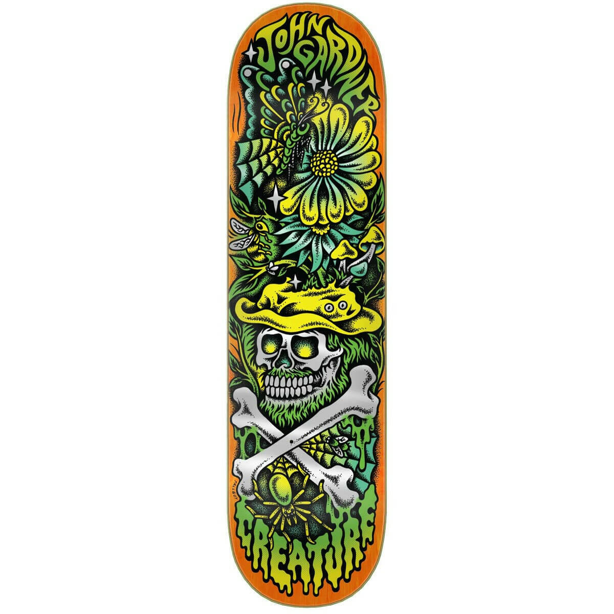 Creature - John Gardner Abyss 8.25 Skateboard Deck.