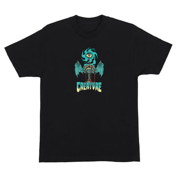 Creature Goblet Tee Black Front