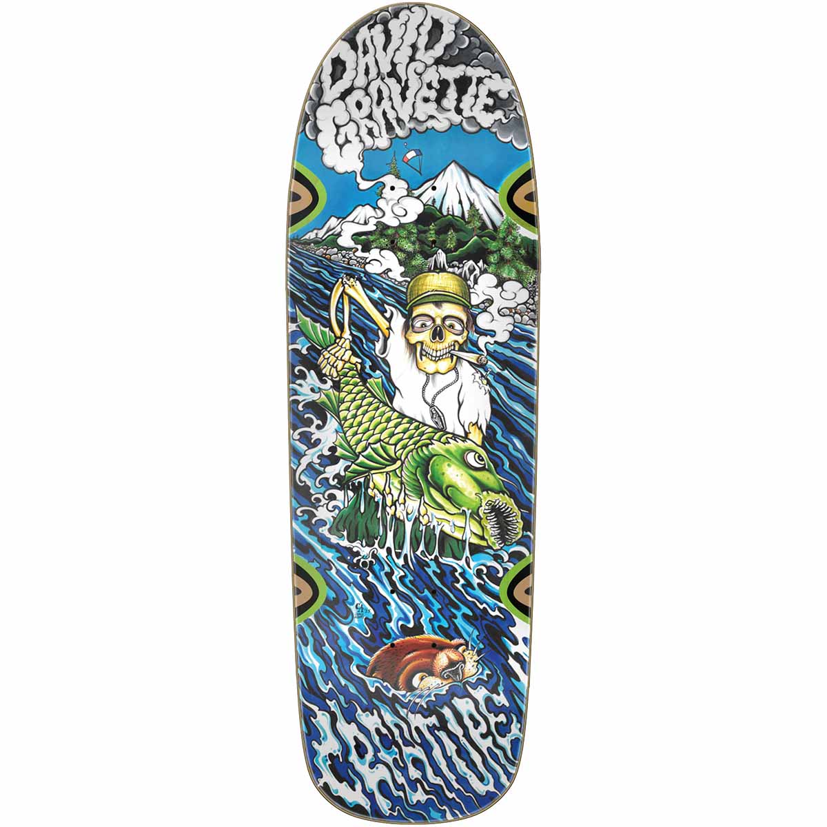 Creature David Gravette Hippie Falls 9.0 Skateboard Deck