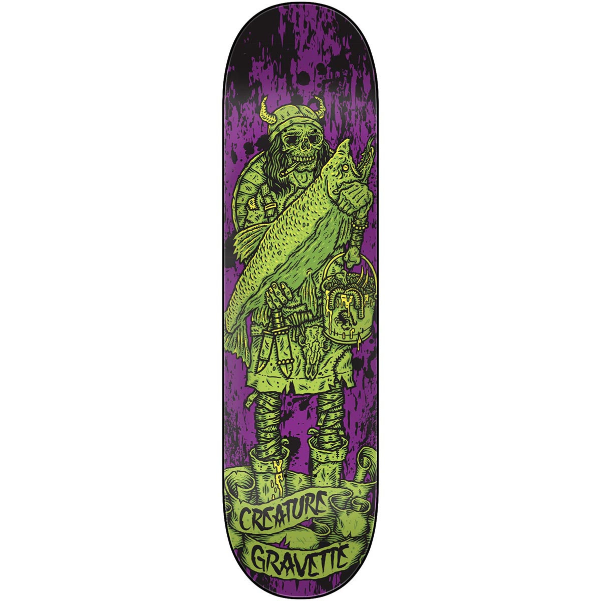 Creature David Gravette Viking of Hesh Law XX 8.3 Skateboard Deck