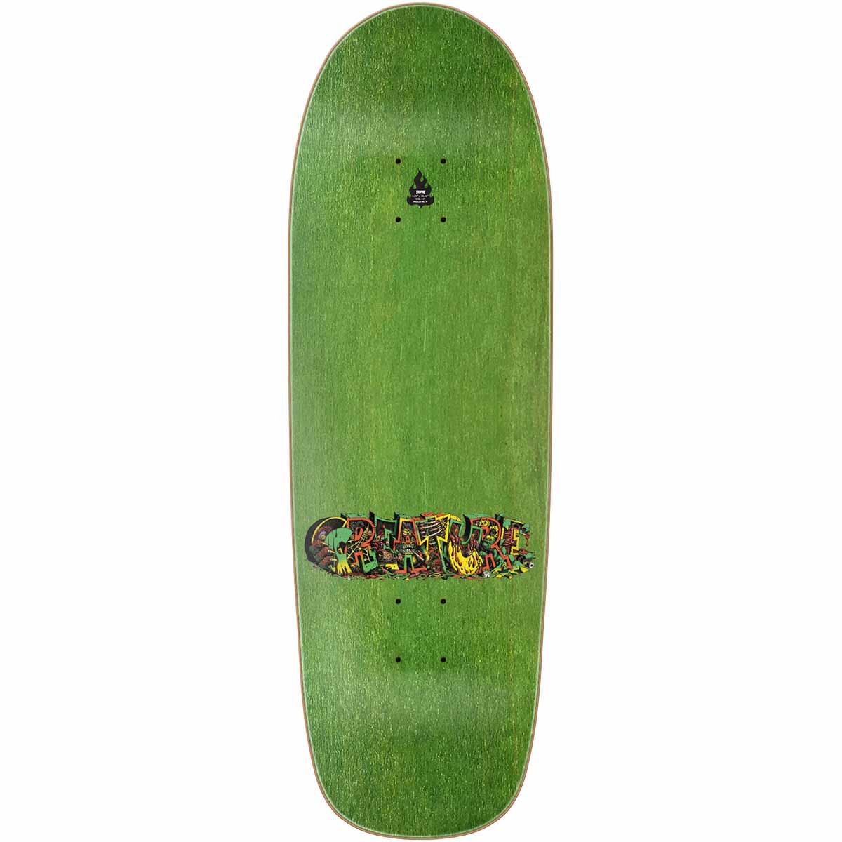 Creature Hallucination Beast 9.55 Skateboard Deck Top