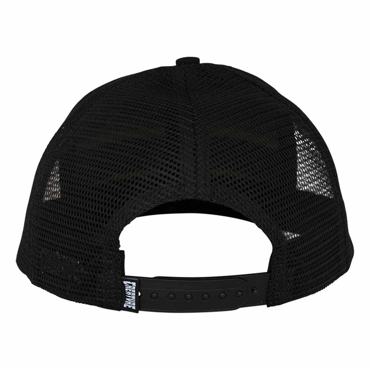 Creature High Country Trucker Hat Black Back