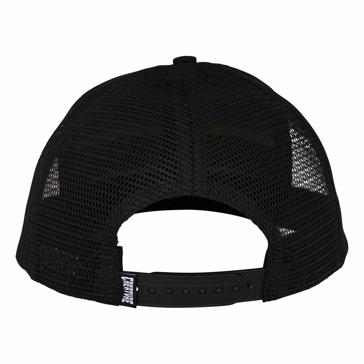 Creature High Country Trucker Hat Black/Off White Back