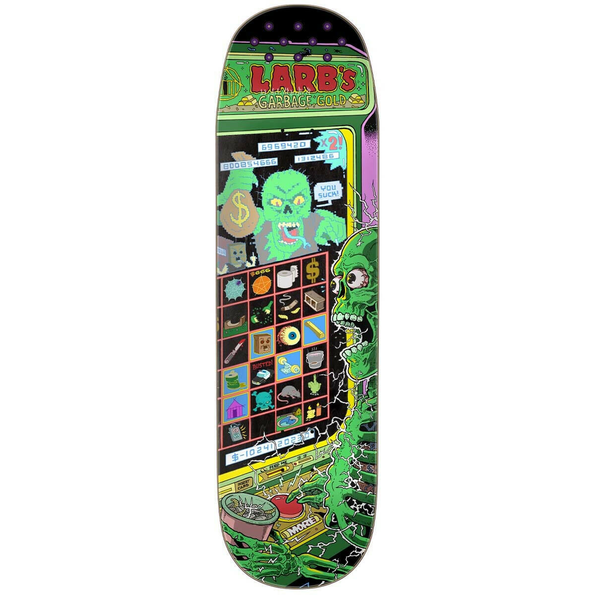 Creature - Sam Hitz Larb Machine 8.99 Skateboard Deck.