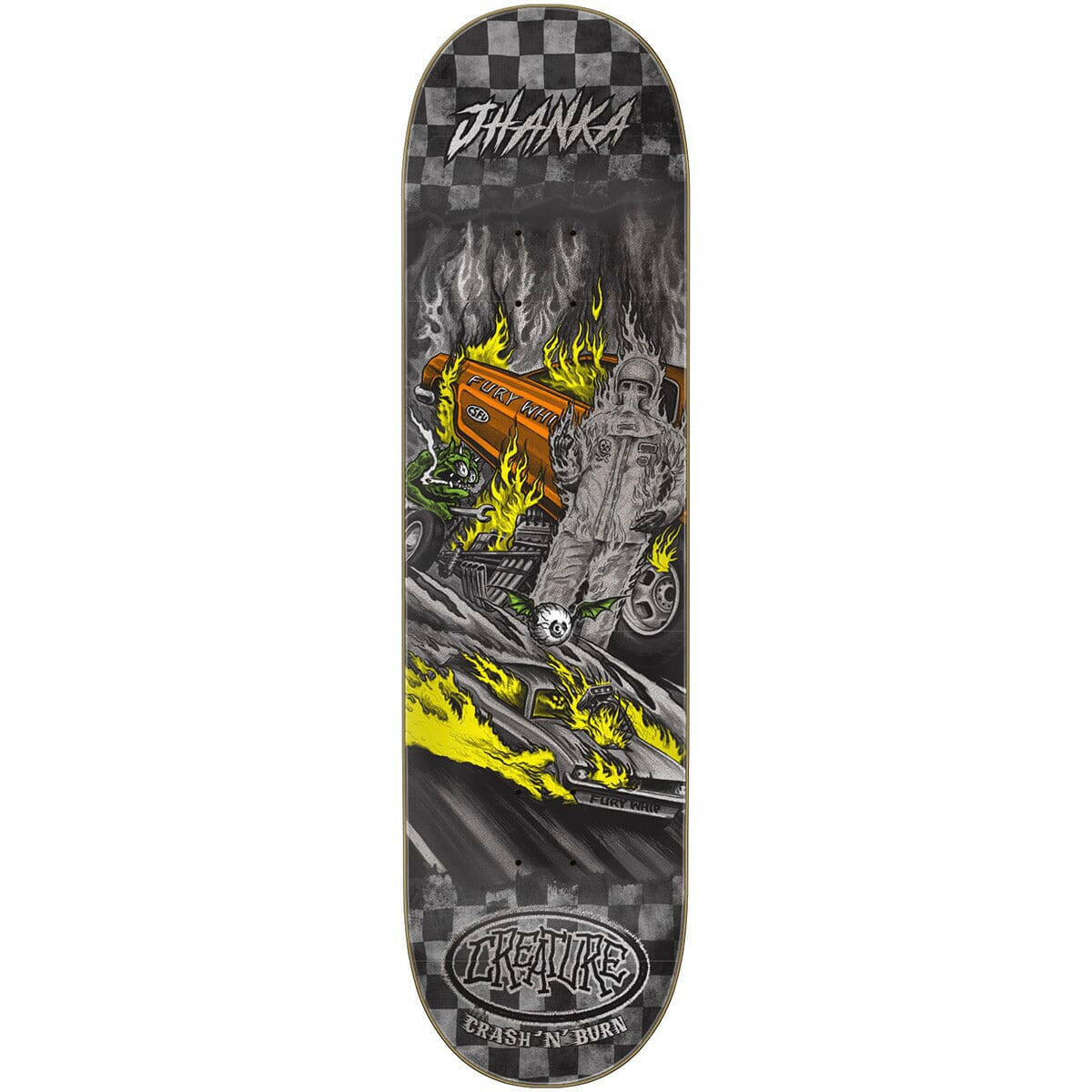 Creature - Jhanka Gonzales Crash & Burn VX 8.375 Skateboard Deck.