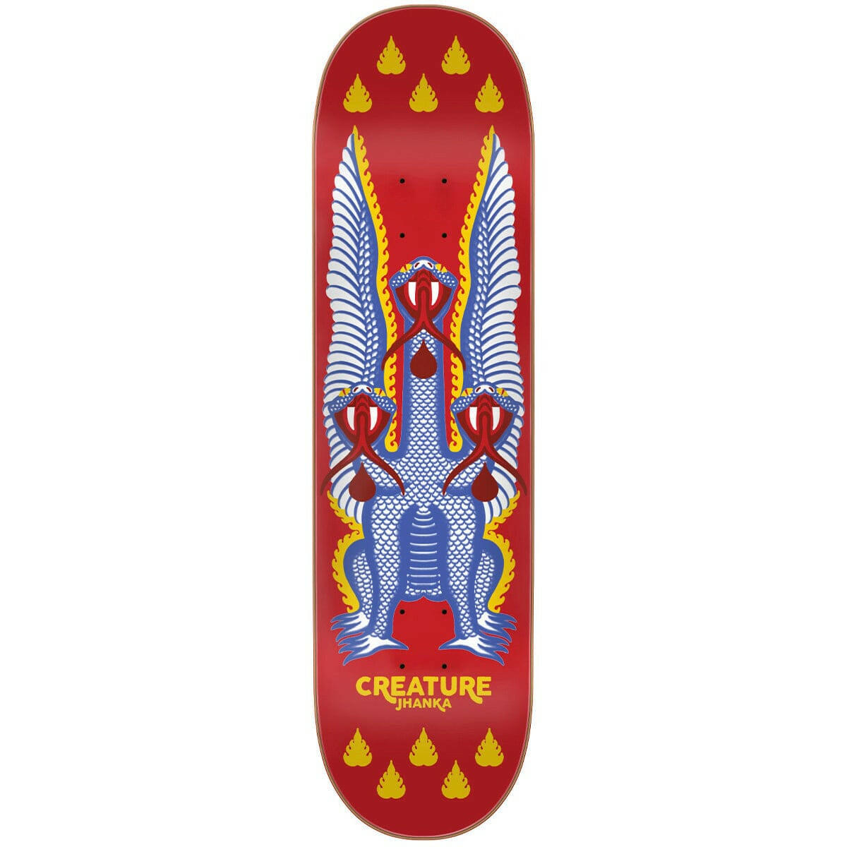 Creature - Jhanka Gonzales Snakes 8.375 Skateboard Deck.