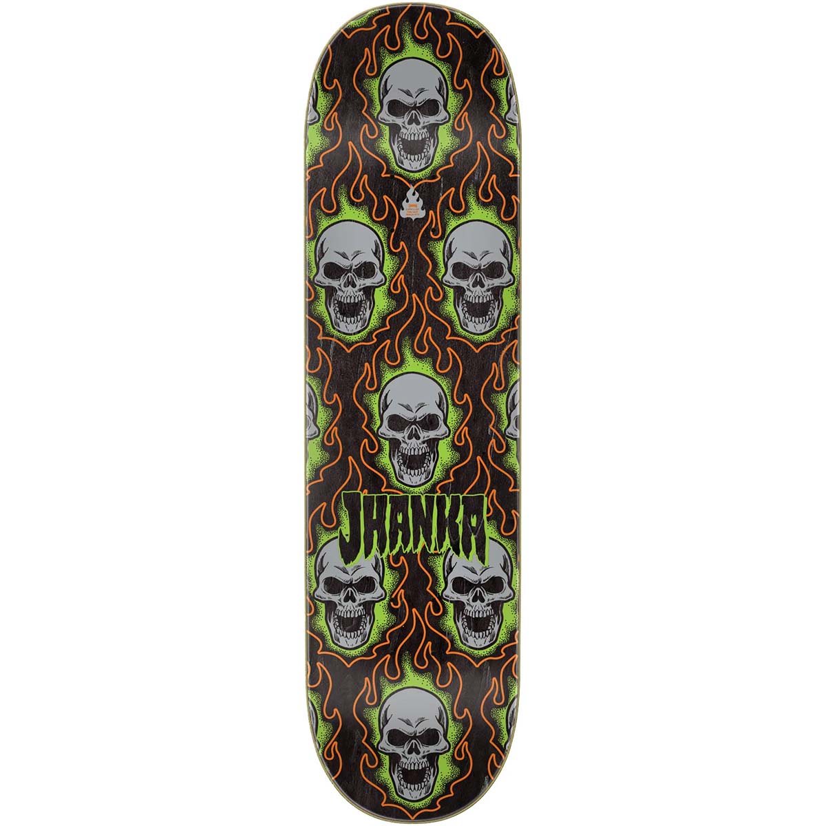 Creature Jhanka Gonzalez Bonehead 8.375 Skateboard Deck Top
