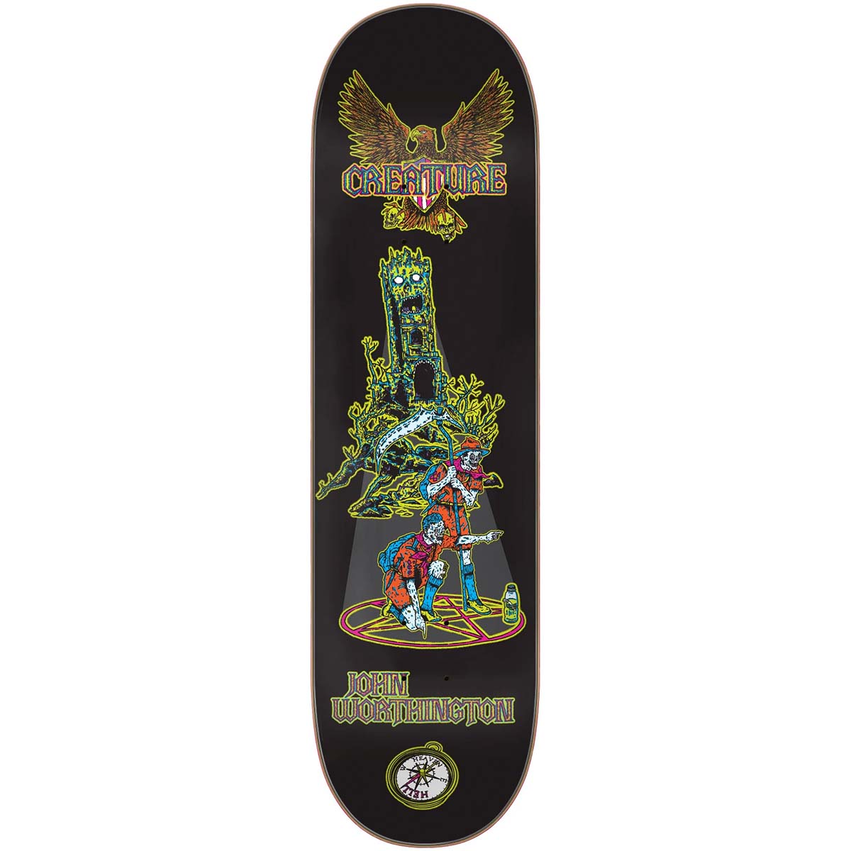 Creature John Worthington Scout VX 8.6 Skateboard Deck