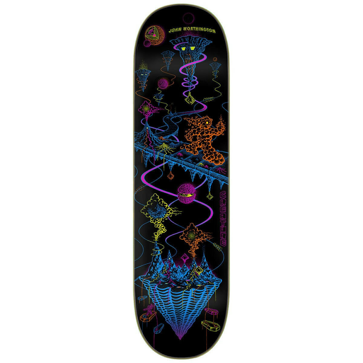 Creature - John Worthington Xploration VX 8.6 Skateboard Deck.