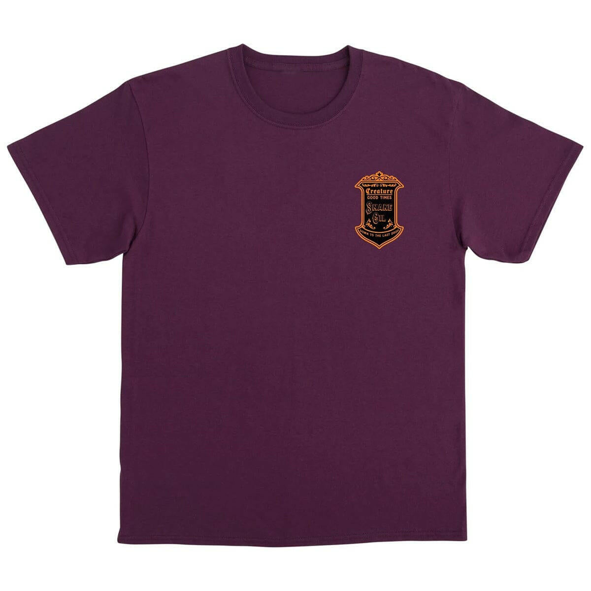 Creature - Last Drop Tee Eggplant.