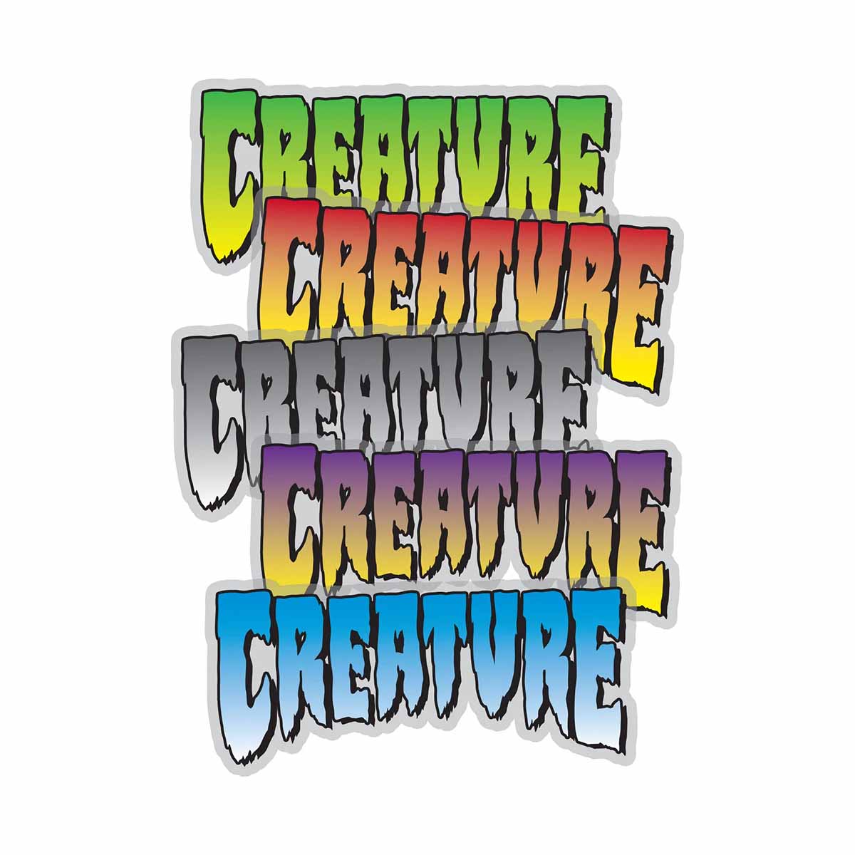 Creature Logo 5.25" Sticker