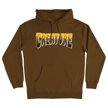 Creature - Logo Hoodie Brown.