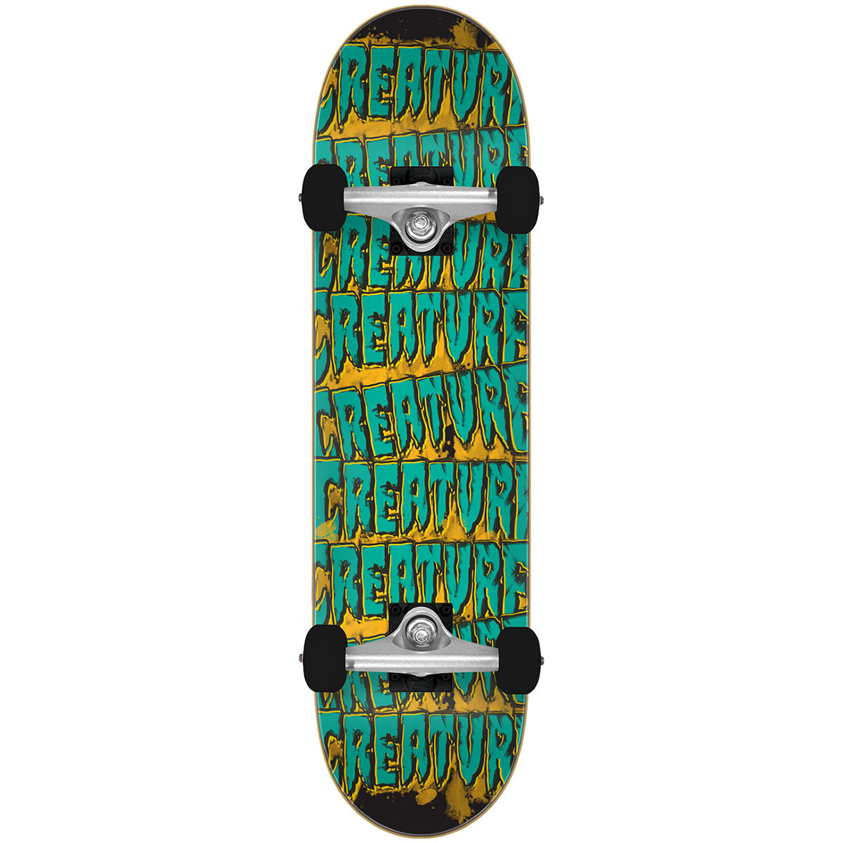 Creature - Logo Spill Mini 7.75 Complete Skateboard.