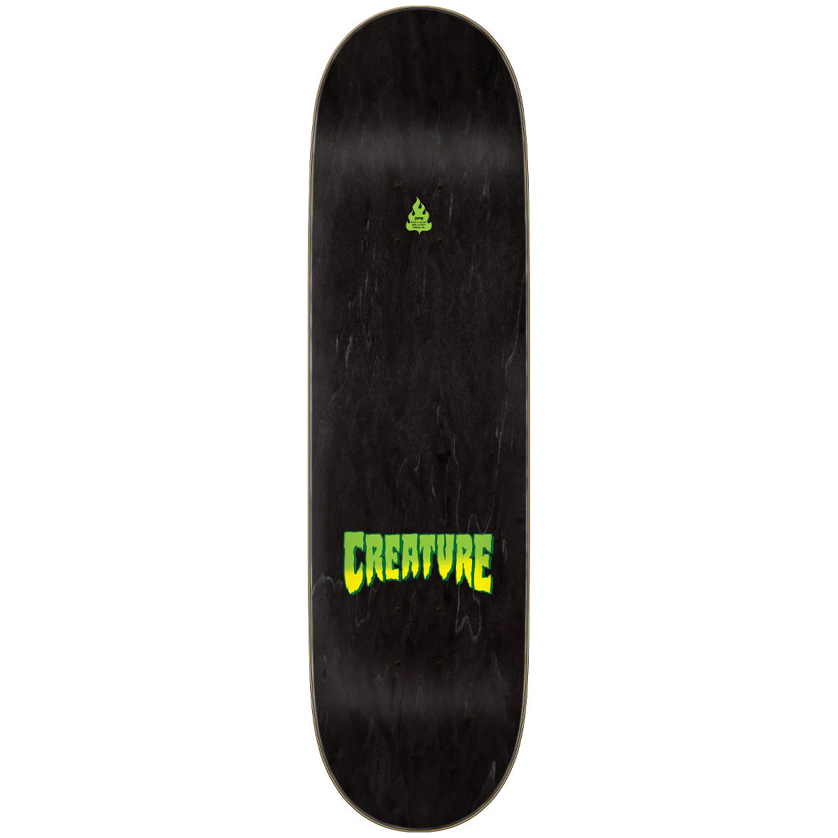 Creature Logo Spray 8.53 Skateboard Deck Top