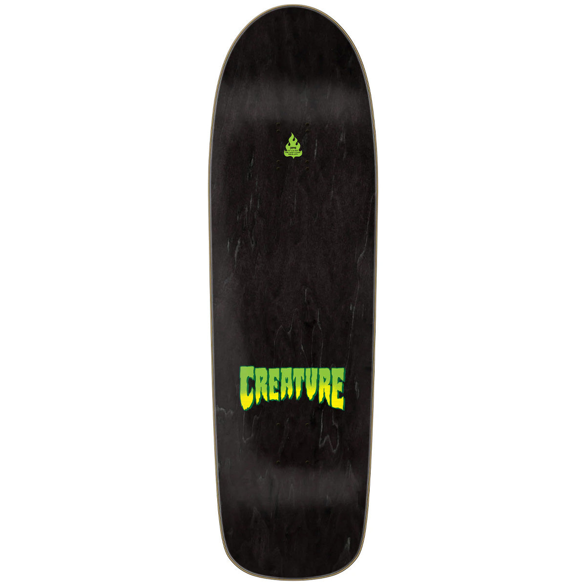 Creature Logo Spray 9.3 Skateboard Deck Top