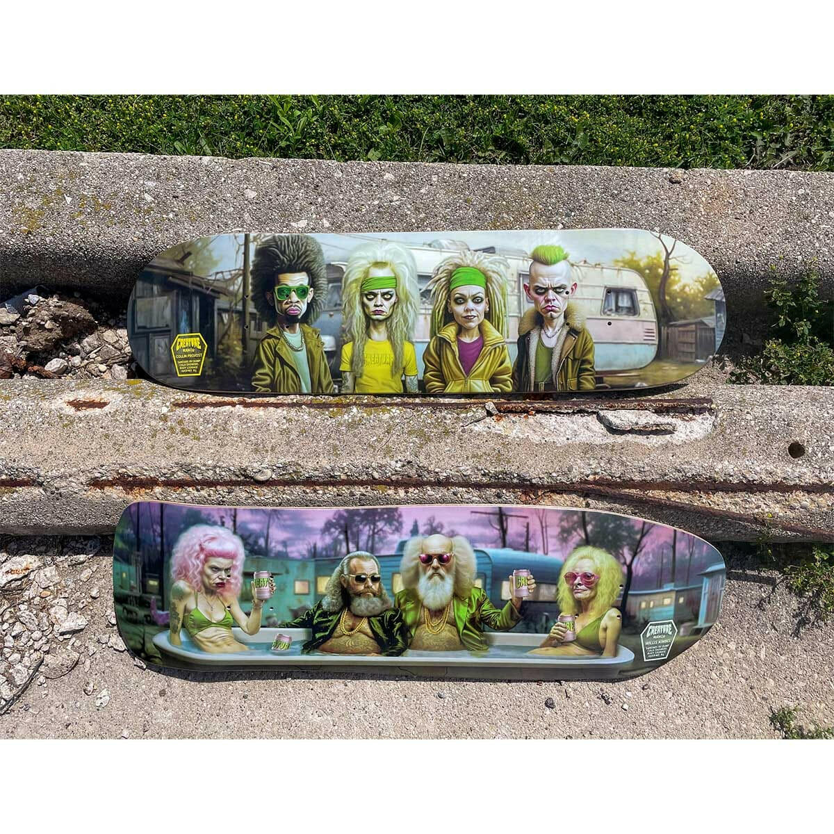 Creature - Collin Provost Manor VX 8.53 Skateboard Deck.
