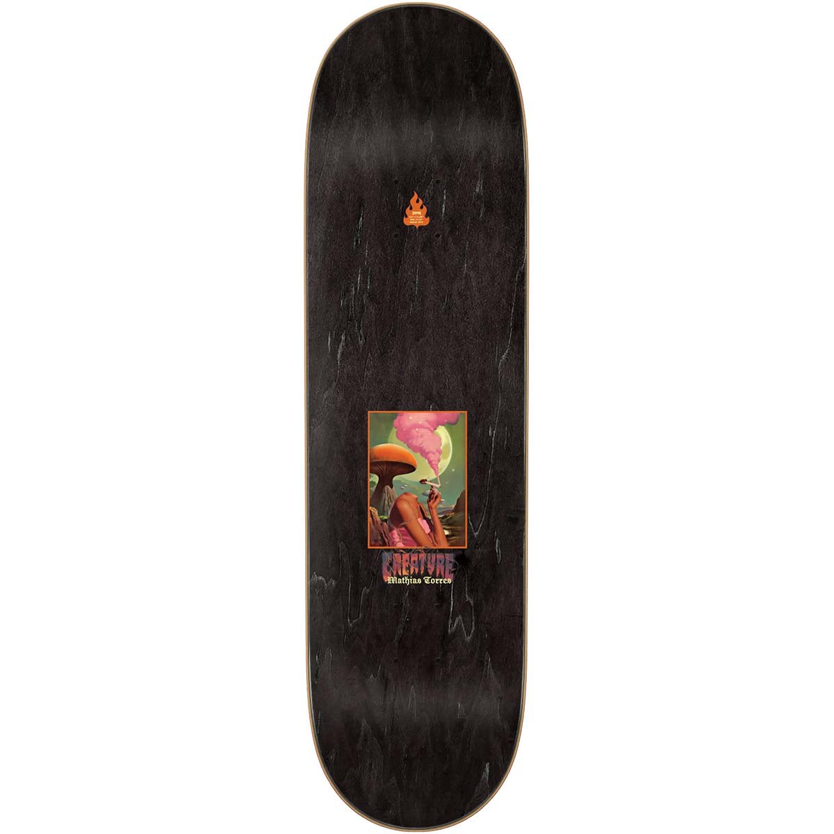Creature Mathias Torres Jaguar 8.51 Skateboard Deck Top