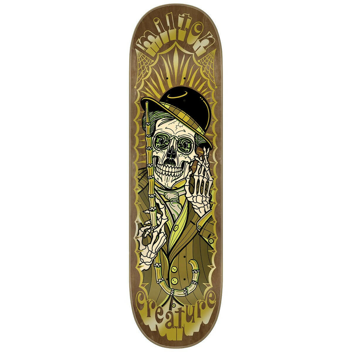Creature - Milton Martinez The Immigrant III 8.6 Skateboard Deck.