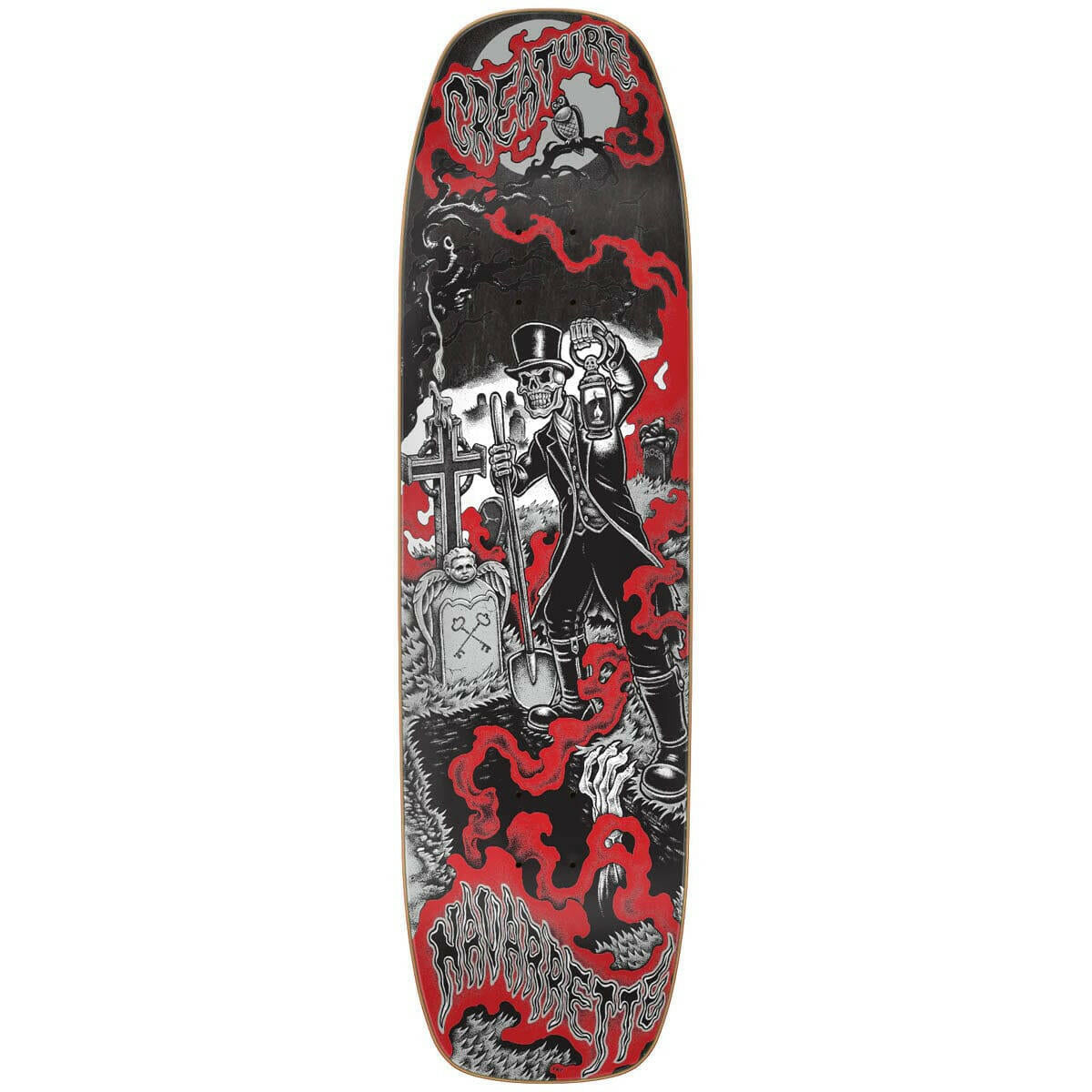 Creature - Darren Navarrette Gravedigger VX 8.6 Skateboard Deck.