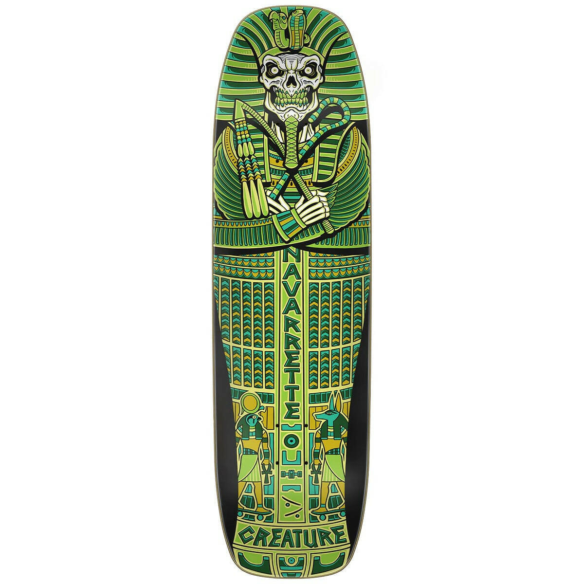 Creature - Darren Navarrette Pharaoh 9.0 Skateboard Deck.
