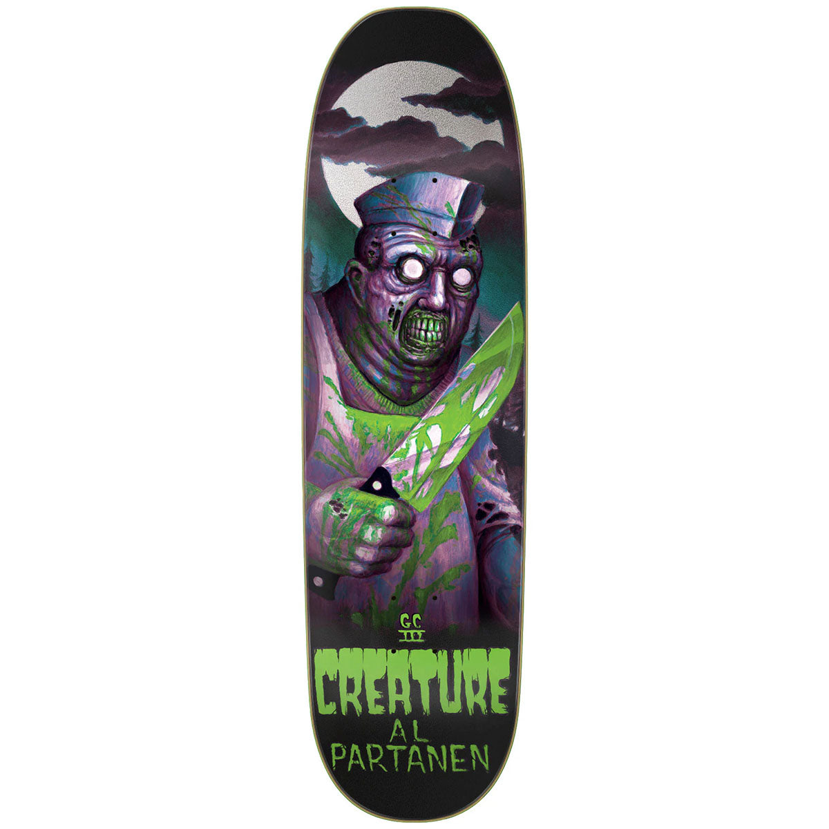Creature - Al Partanen Feeding Time XX 8.8 Skateboard Deck.