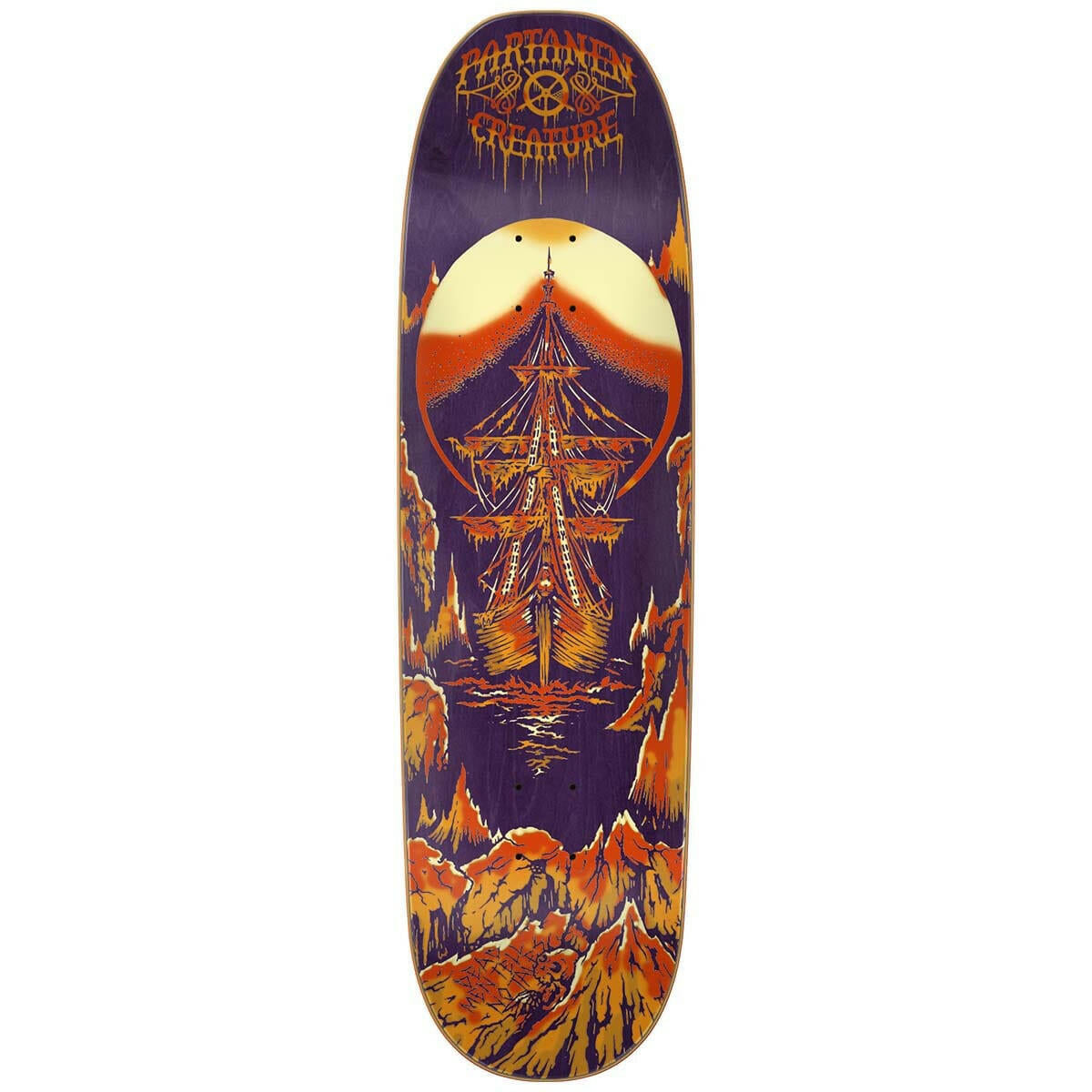 Creature - Al Partanen Ship Of Hesh 8.8 Skateboard Deck.