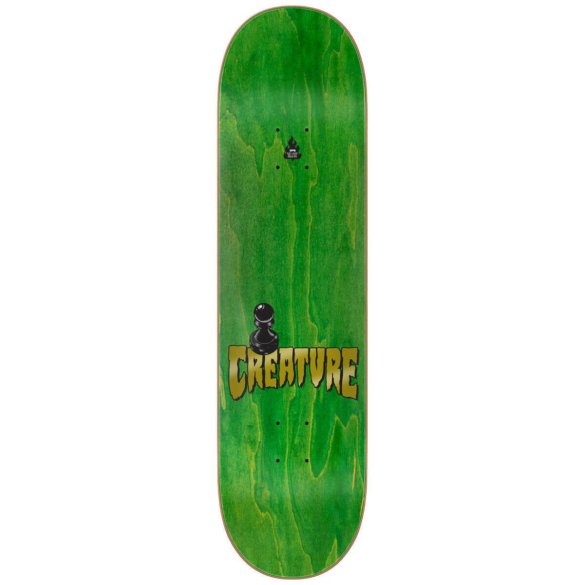 Creature - Peter Raffin Checkmate 8.25 Skateboard Deck.