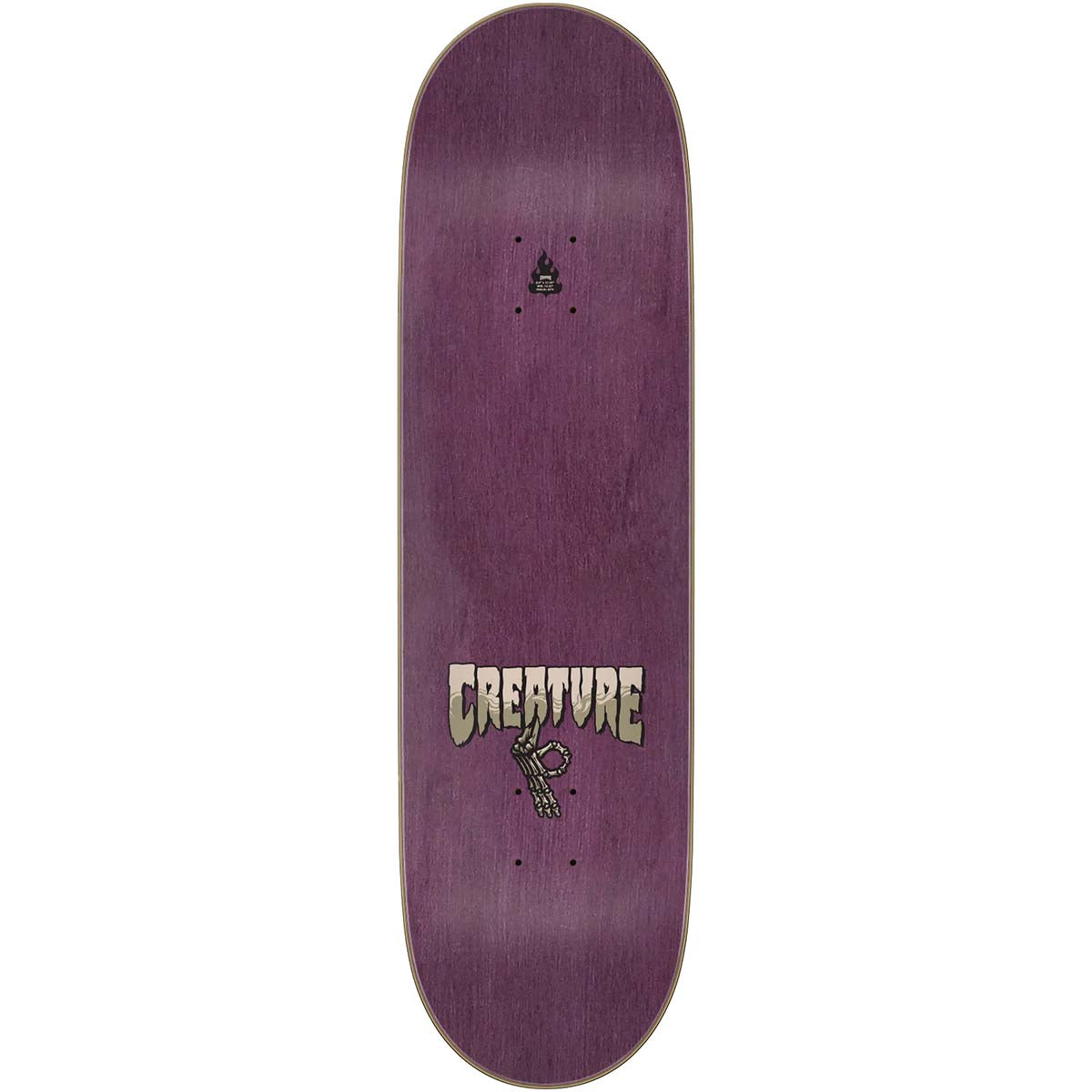 Creature Peter Raffin Reaper 8.6 Skateboard Deck Top