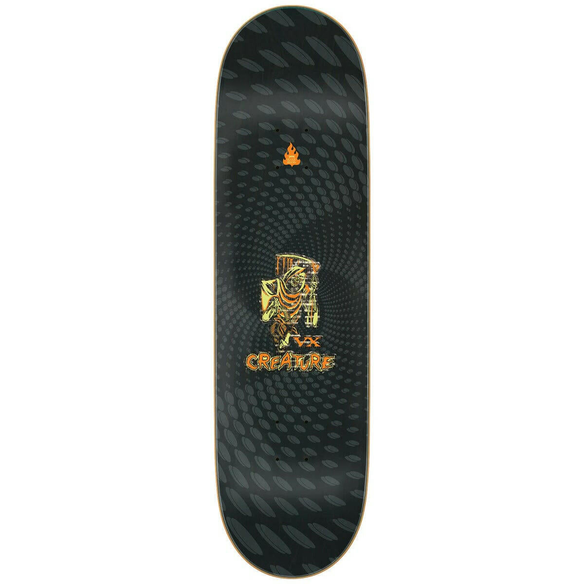 Creature - Chris Russell Fiend Flash VX 8.6 Skateboard Deck.