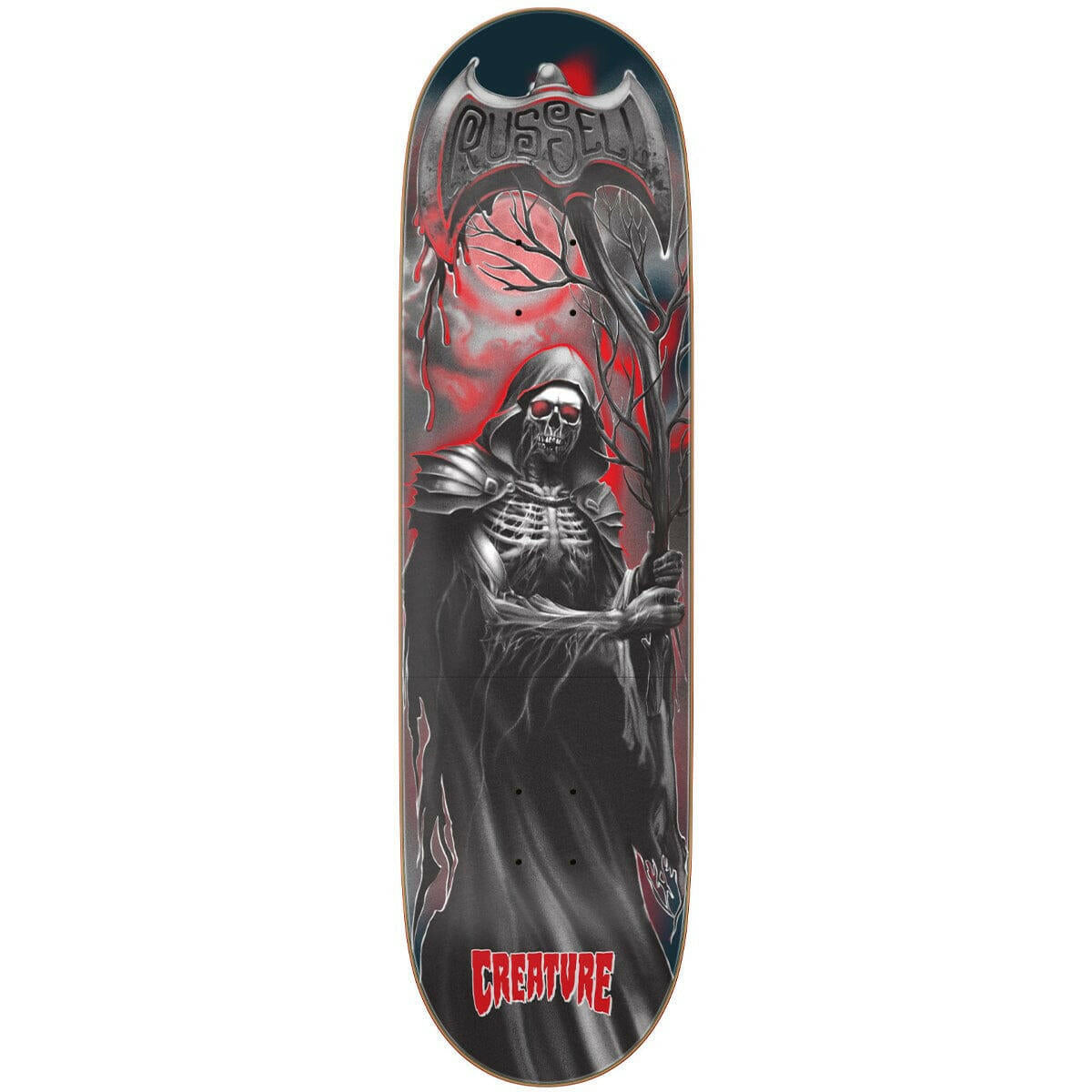Creature - Chris Russell Metal XX 8.6 Skateboard Deck.