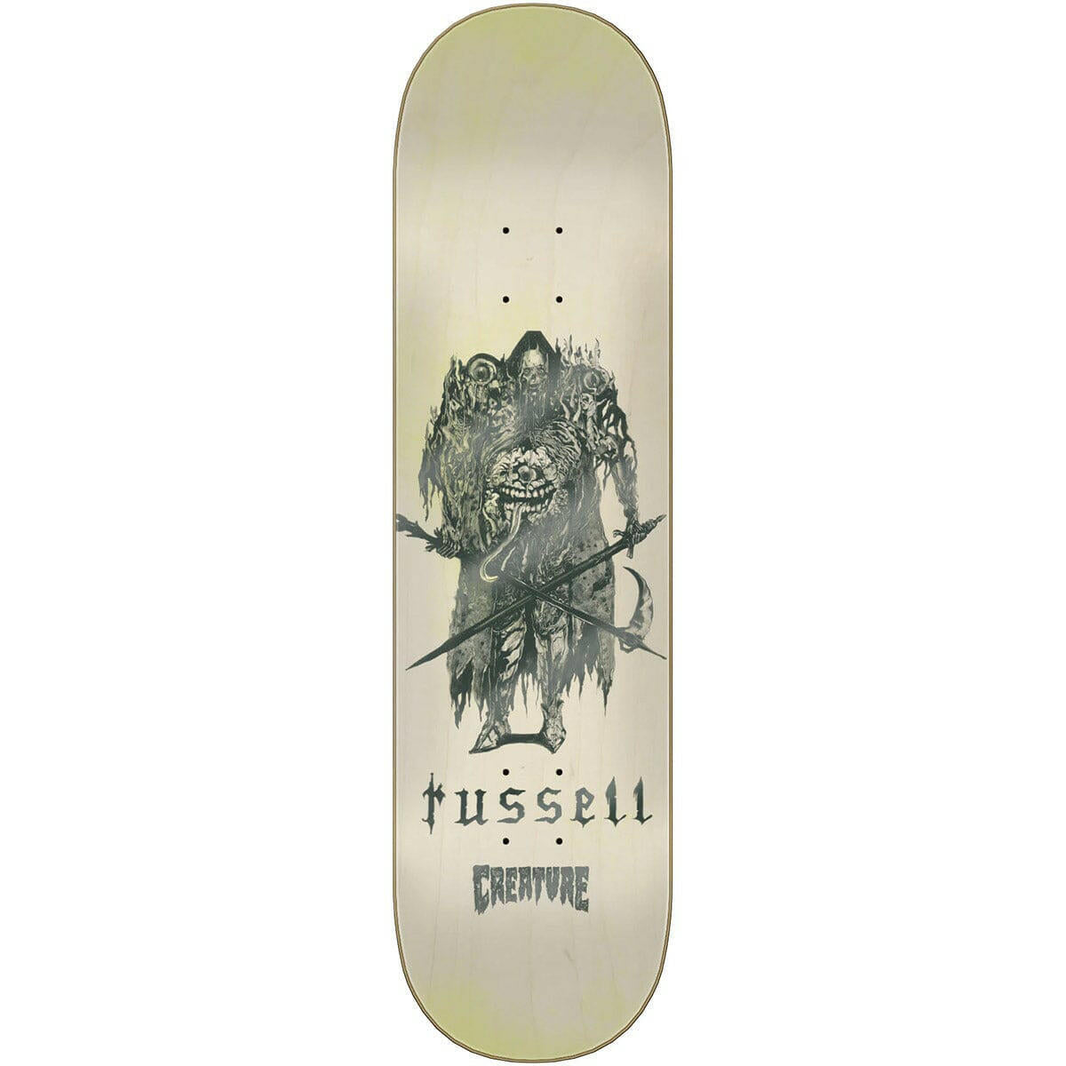 Creature - Chris Russell Reaper VX 8.25 Skateboard Deck.