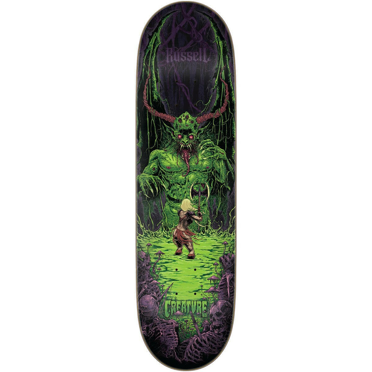Creature - Chris Russell Swamp 8.6 Skateboard Deck.