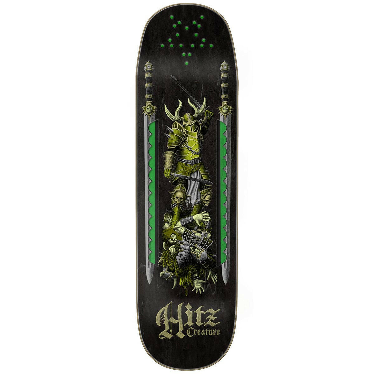 Creature - Sam Hitz Serrator 8.99 Skateboard Deck.