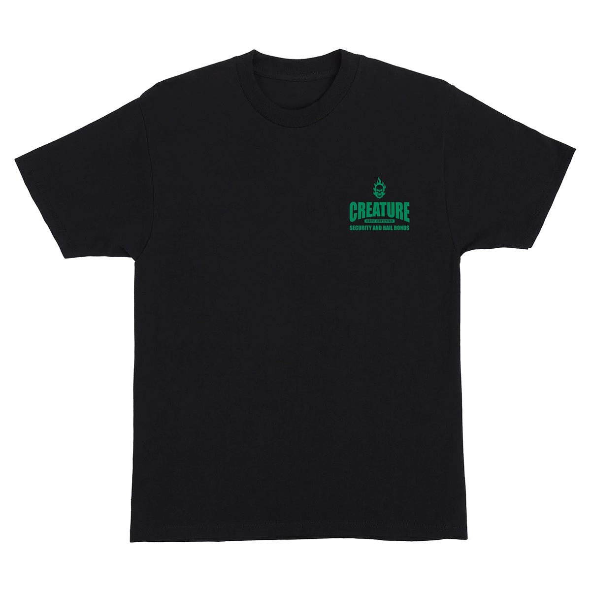 Creature - Security Service Tee Black Front