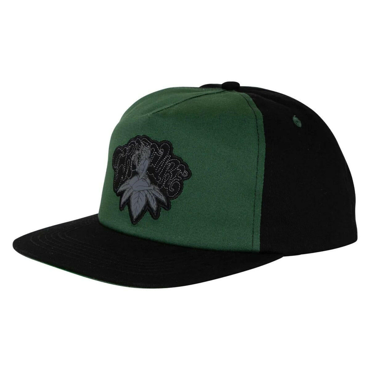 Creature Top Shelf Snapback Green OCD Skate Shop
