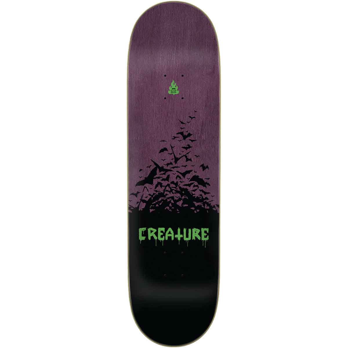 Creature Mathias Torres Skull Bat 8.51 Skateboard Deck Top