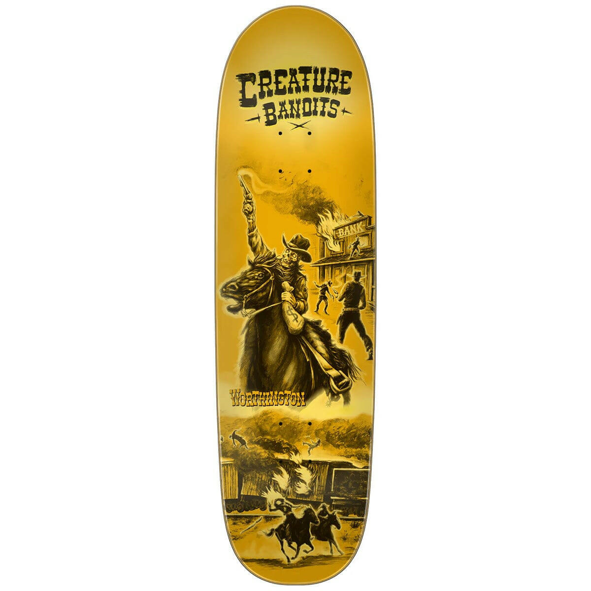 Creature - John Worthington Bandits 8.8 Skateboard Deck.