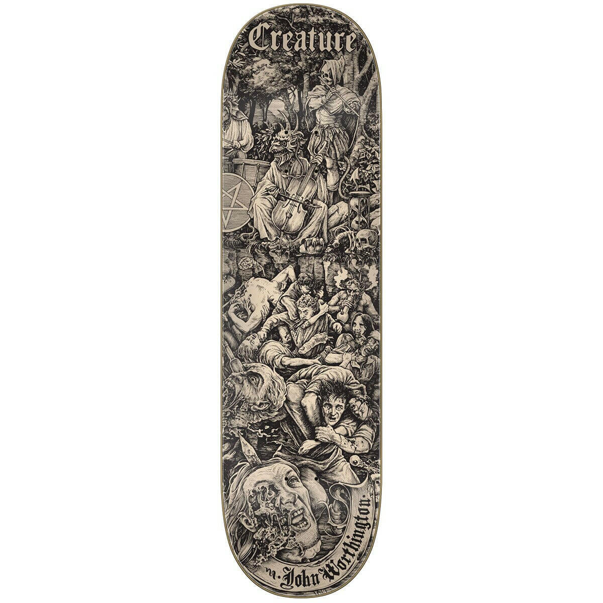 Creature - John Worthington The Lore VX 8.6 Skateboard Deck.