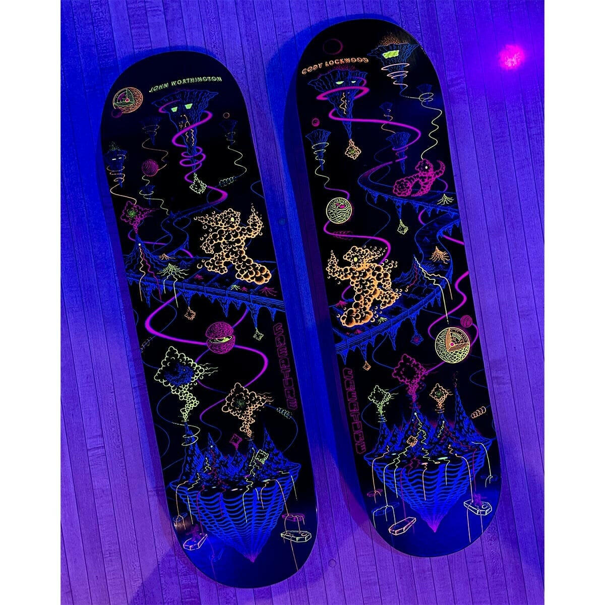 Creature - John Worthington Xploration VX 8.6 Skateboard Deck.
